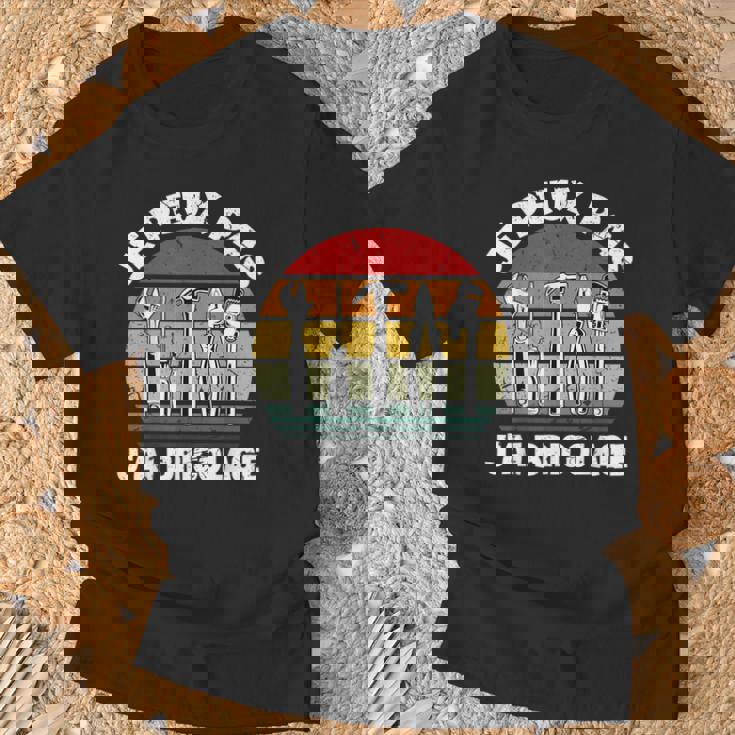 Je Peux Pas J'ai Bricolage Cadeau Pour Papy Papa Bricoleur T-Shirt Cadeaux pour les vieillards