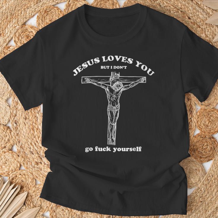 Jesus Liebe Dich Aber Ich Bin Nicht S T-Shirt Geschenke für alte Männer