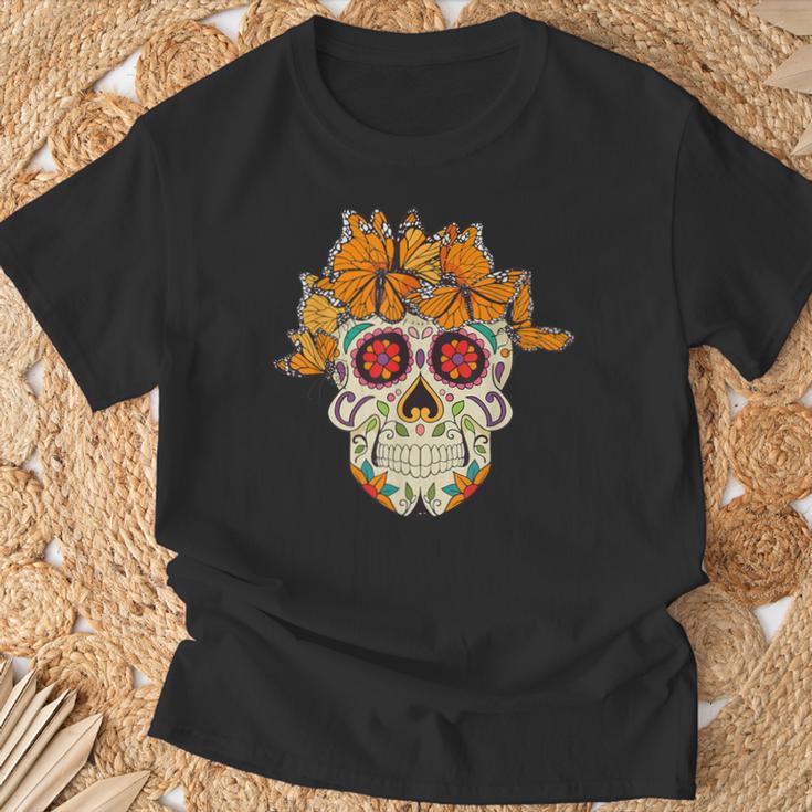 Jour Des Morts Célébrez Dia De Los Muertos T-Shirt Cadeaux pour les vieillards