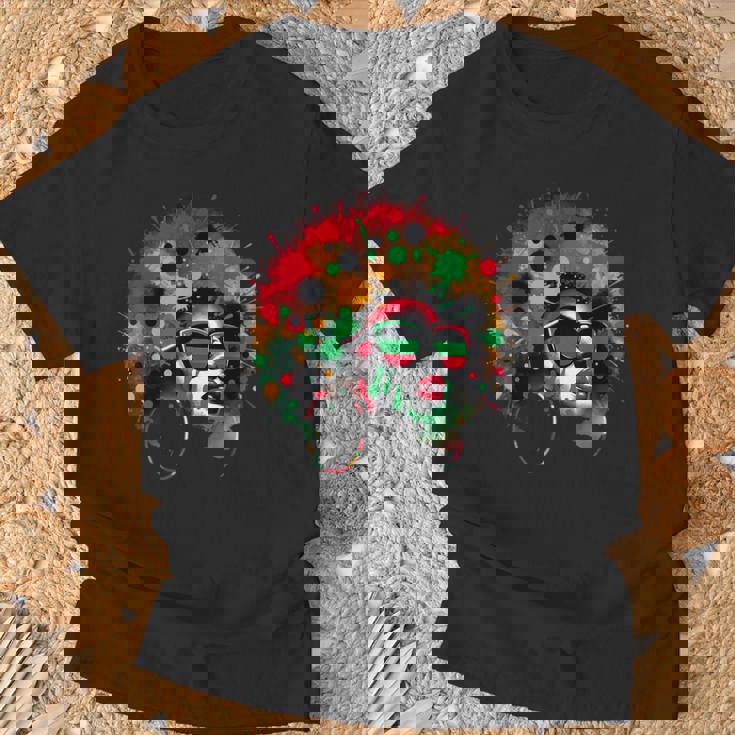 Junenth Black History Dope Proud Queen T-Shirt Gifts for Old Men