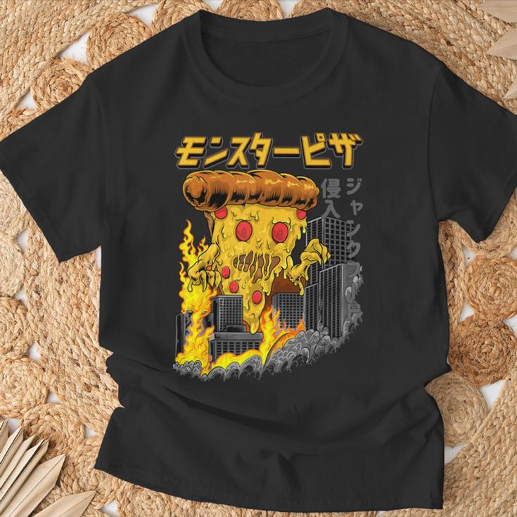 Kaiju Monster Pizza Japan Anime Merch Manga T-Shirt Geschenke für alte Männer