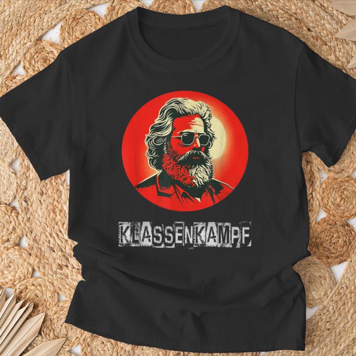 Karl Marx Socialist Communist T-Shirt Geschenke für alte Männer