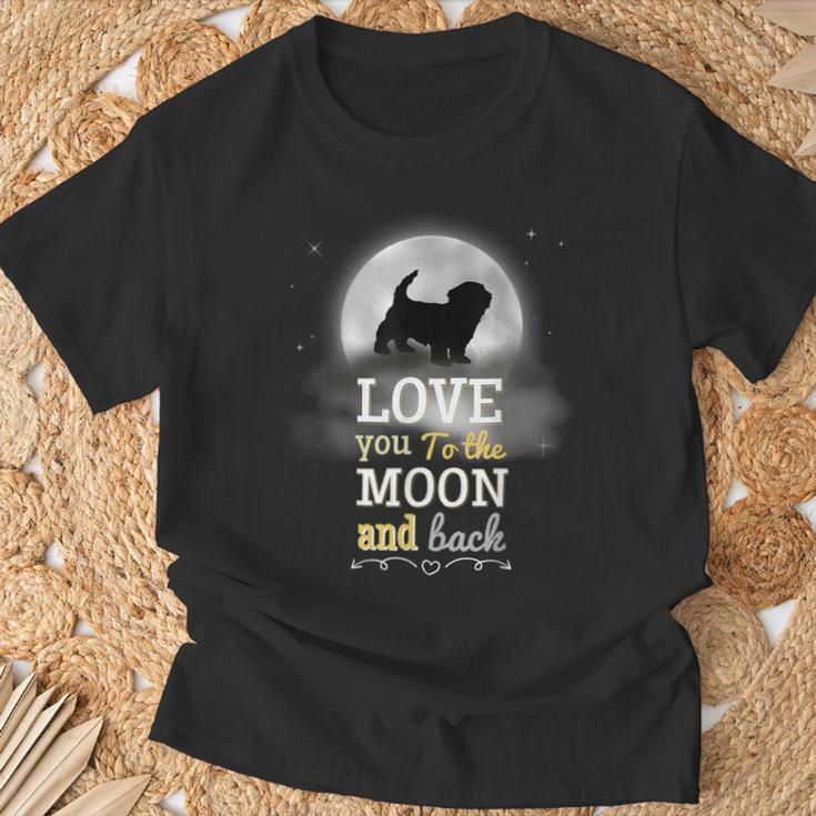 Katzenliebhaber Mond T-Shirt Love You to The Moon and Back Geschenke für alte Männer