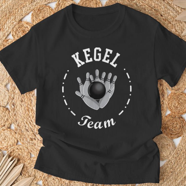 Kegel Souvenir Cones Team Sport Kegler T-Shirt Geschenke für alte Männer