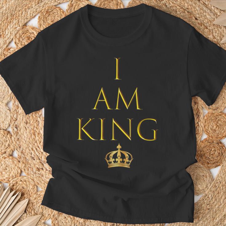 I Am KingT-Shirt Geschenke für alte Männer