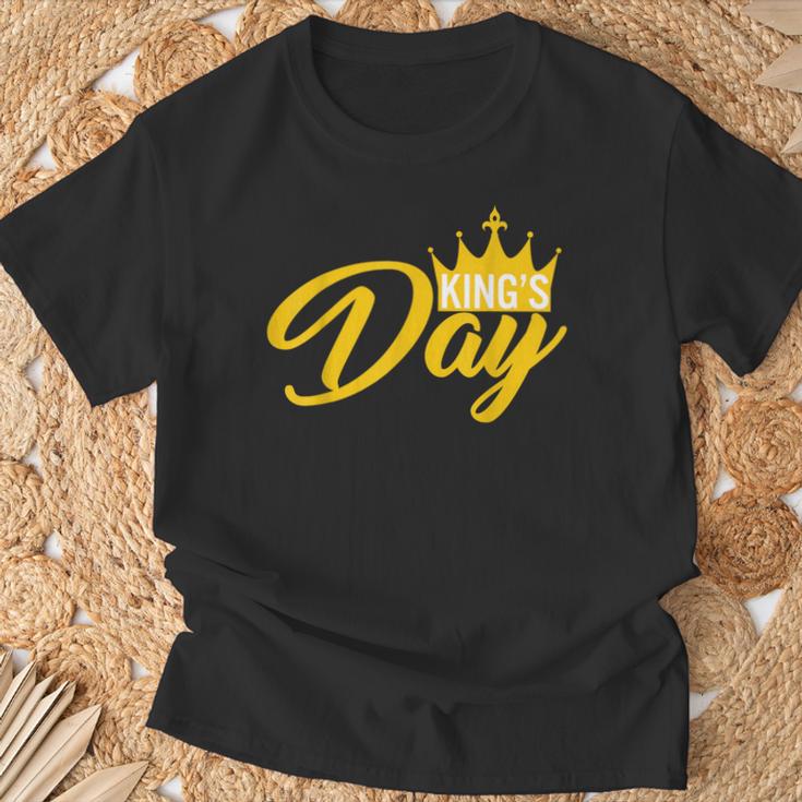 Kingsday Orange Amsterdam Koningsdag Kings Day Netherlands T-Shirt Geschenke für alte Männer