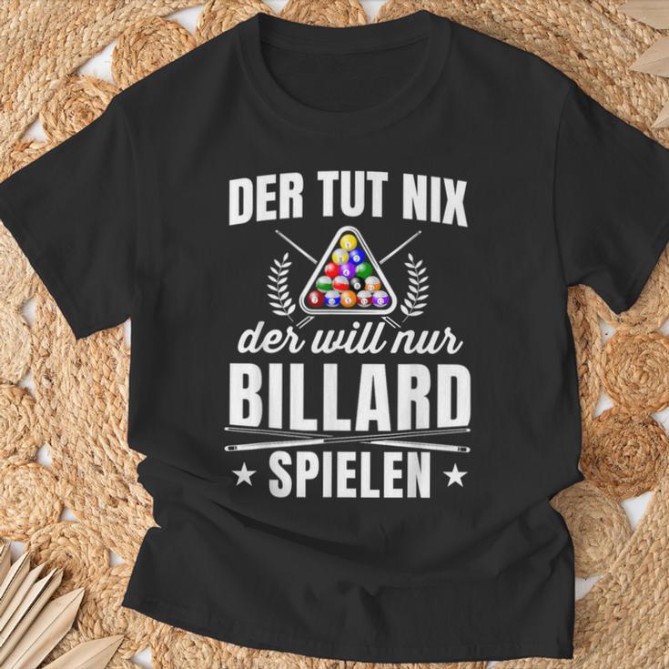 Kö Carambolage Billiard Cue T-Shirt Geschenke für alte Männer