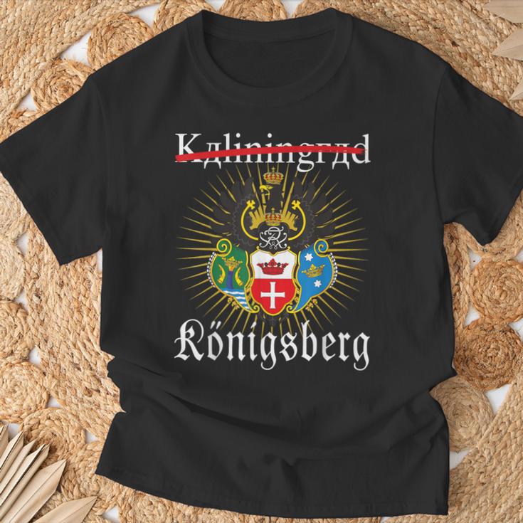 Königsberg Coat Of Arms East Prussia Prussia S T-Shirt Geschenke für alte Männer