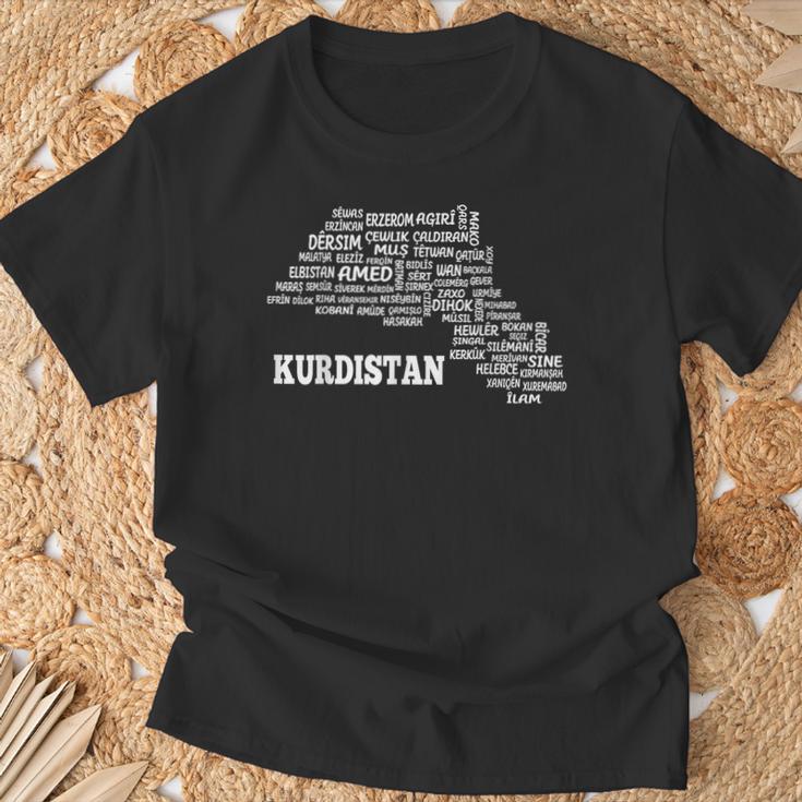 Kurdi Flag Kurdian Her Biji Kurdistan T-Shirt Geschenke für alte Männer