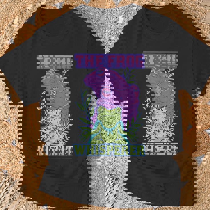 La Rana Susurradora La Rana Meditadora Camiseta unisex Regalos para ancianos