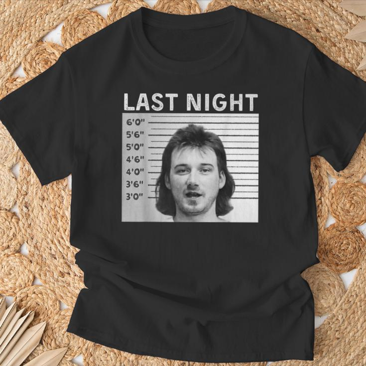 Last Night Hot Of Morgan Trending Shot T-Shirt Gifts for Old Men