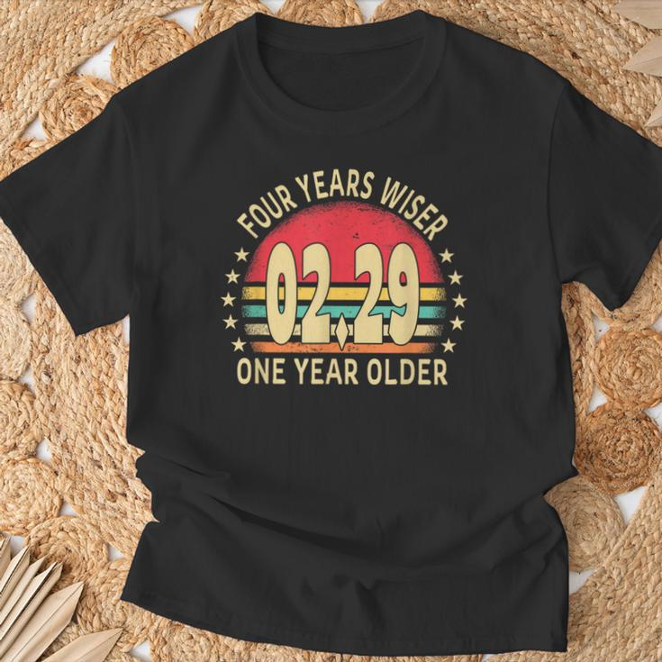 Leap Year Birthday February 29Th 2024 T-Shirt Gifts for Old Men