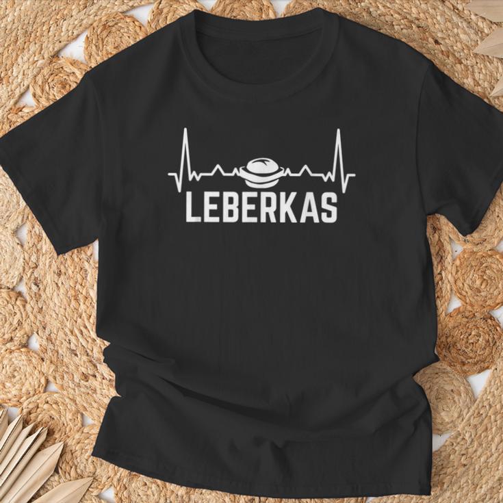 Leberkas Leberkäse Fleischkäse Leberkassemmel Bayern T-Shirt Geschenke für alte Männer