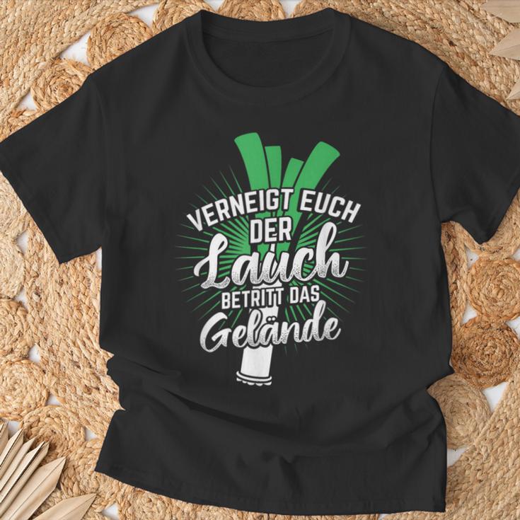 Leek Leek Step Das Gelände Training Fitness T-Shirt Geschenke für alte Männer