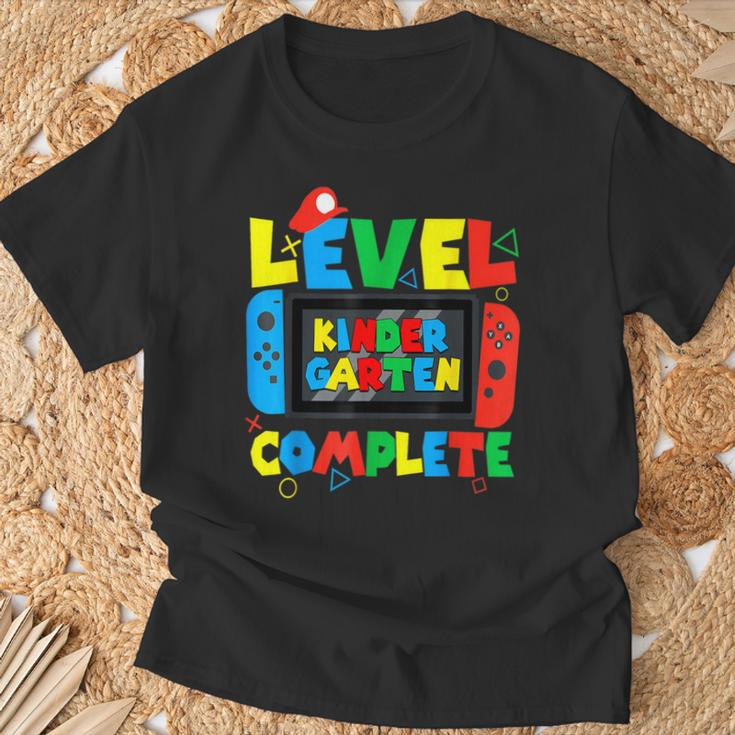 Level Kindergarten Complete Graduation Last Day Of School T-Shirt Gifts for Old Men