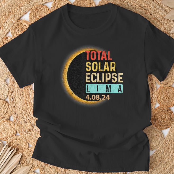 Lima Oh Ohio Total Solar Eclipse Party 2024 Phases Totality T-Shirt ...