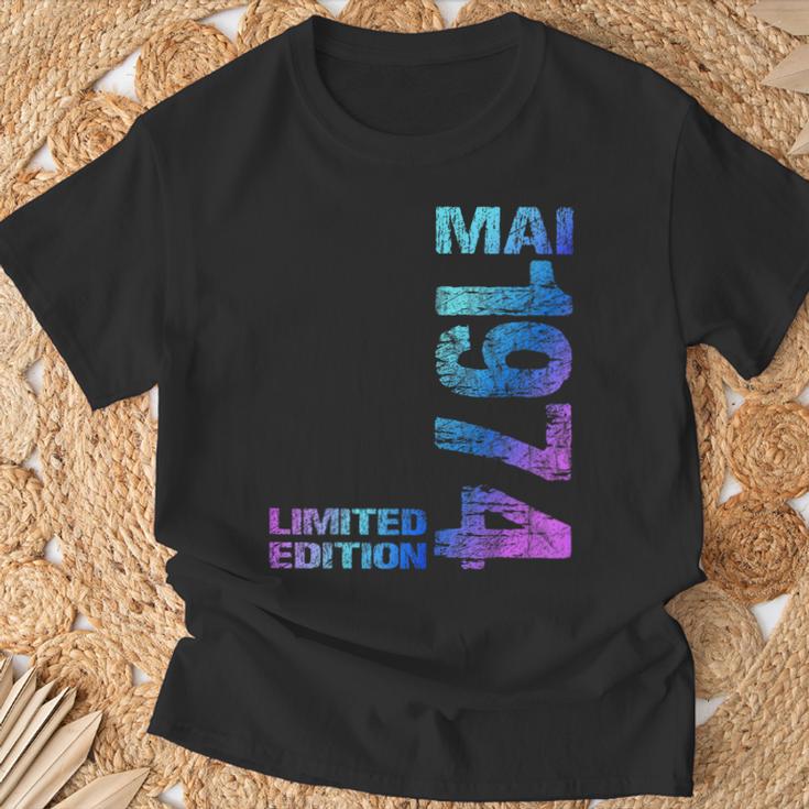 Limited Edition Mai 1974 Mann Frau 50 Geburtstag T-Shirt Geschenke für alte Männer