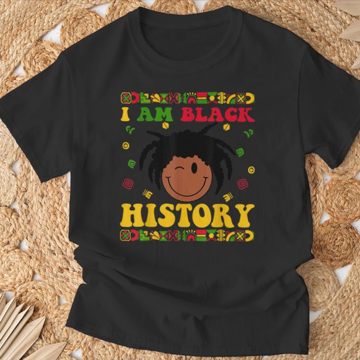 Little Mister Black History Month Boy Kid African Toddlers T-Shirt Gifts for Old Men
