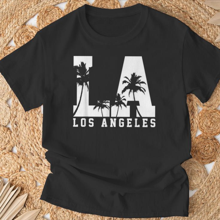 Los Angeles La California Usa America Souvenir T-Shirt Geschenke für alte Männer