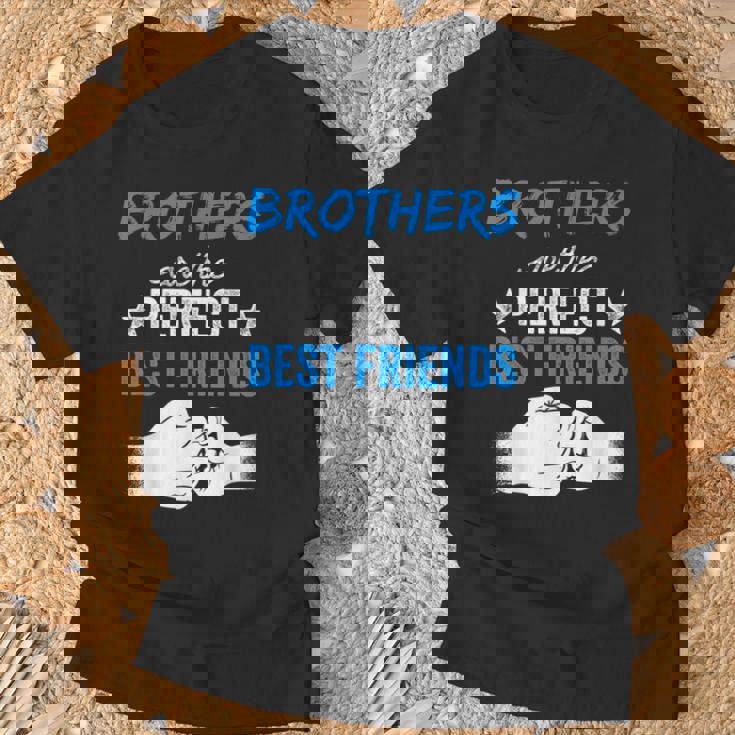 Los Hermanos Son Los Mejores Amigos Equipo Camiseta unisex Regalos para ancianos