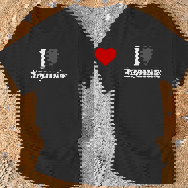 I Love Mayonnaise T-Shirt Cadeaux pour les vieillards