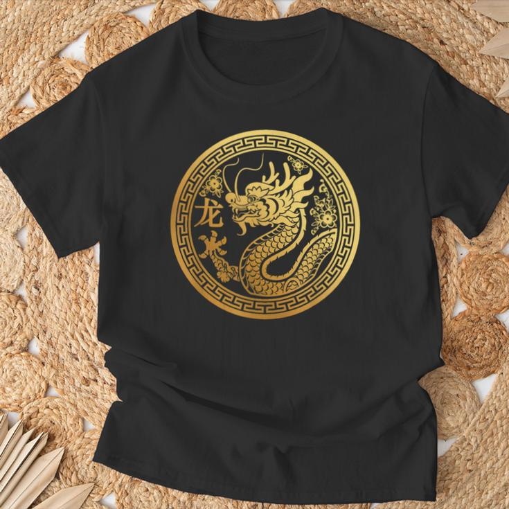 Lucky Red Envelope Happy New Year 2024 Year Of The Dragon T-Shirt Gifts for Old Men