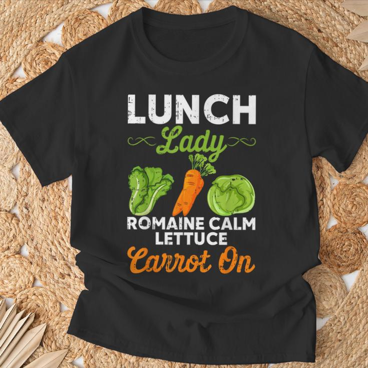 Lunch Lady Squad Cafeteria Worker Dinner Lady Cooking T-Shirt Gifts for Old Men
