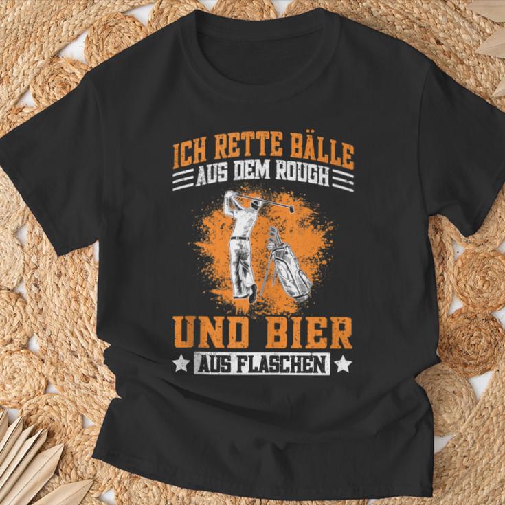 Lustiger Spruch Golfmotiv Golfspieler Papa Golf T-Shirt Geschenke für alte Männer