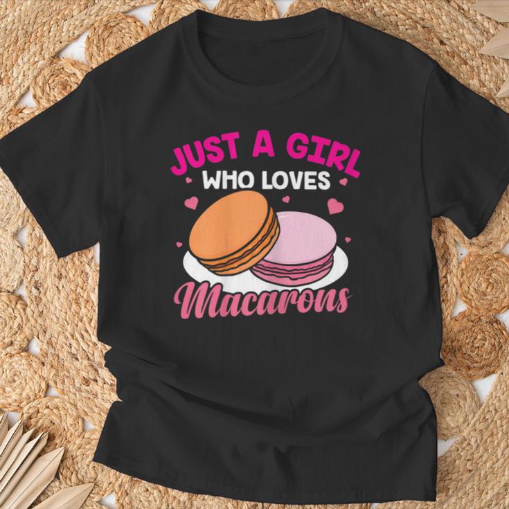 Macaron Love Macaroons T-Shirt Geschenke für alte Männer