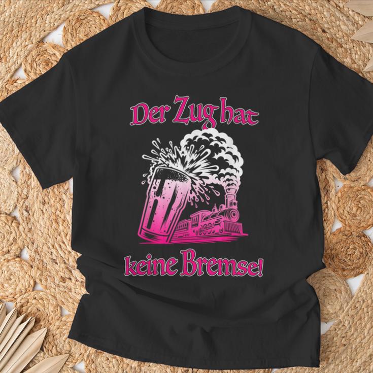 Malle Party Der Zug Hat Keine Bremse T-Shirt Geschenke für alte Männer