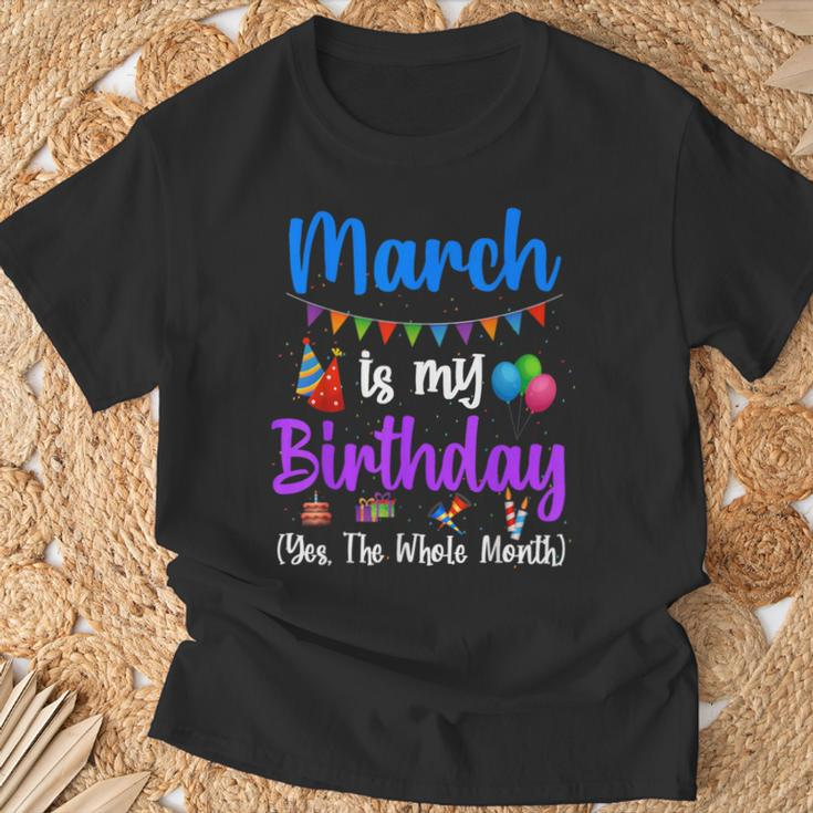 Marche Gifts, Birthday Month Shirts