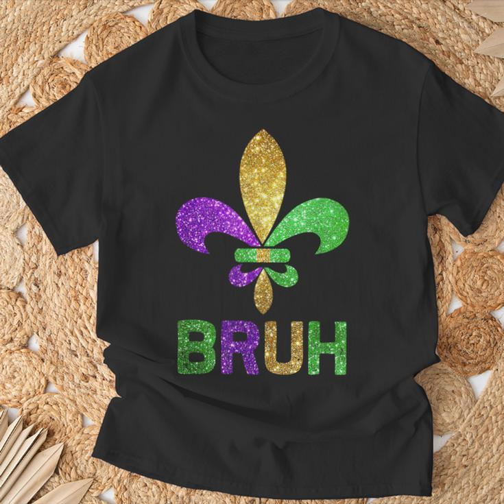 Mardi Gras Bruh Carnival T-Shirt Gifts for Old Men