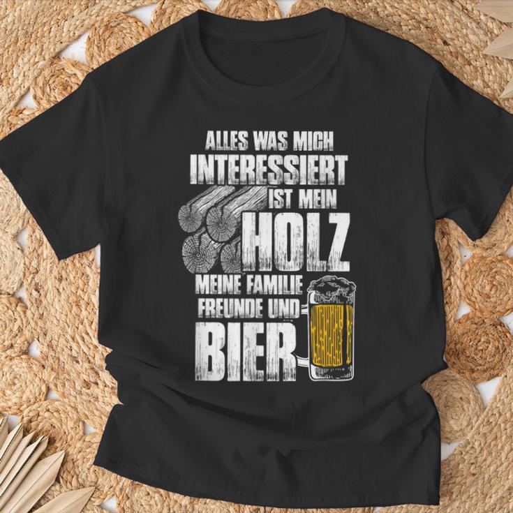 Mein Holz Wooden For Lumberjack Forstwirt Forest T-Shirt Geschenke für alte Männer