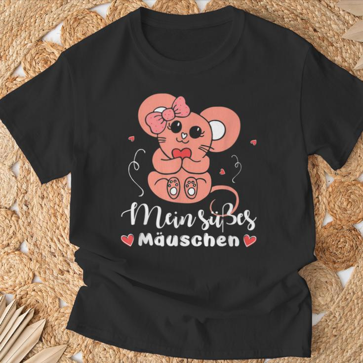 Mein Süßes Mäuschen Valentine's Day Mausi T-Shirt Geschenke für alte Männer