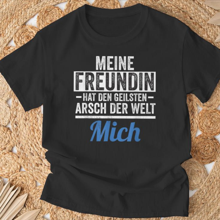 Meine Freundin Hat Den Geilsten Arsch Der Welt Mich T-Shirt Geschenke für alte Männer