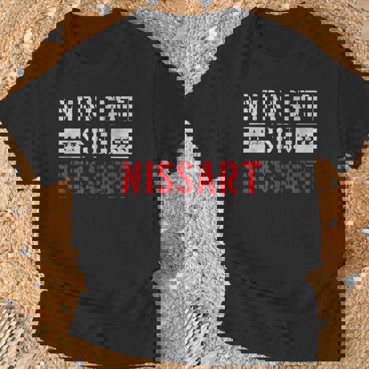 M'en Bati Sieu Nissart Nice Niçois T-Shirt Cadeaux pour les vieillards