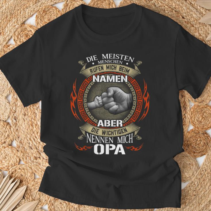 Men's Die Msten Menschen Nnen Mich Opa Die Most Pen Black S T-Shirt Geschenke für alte Männer