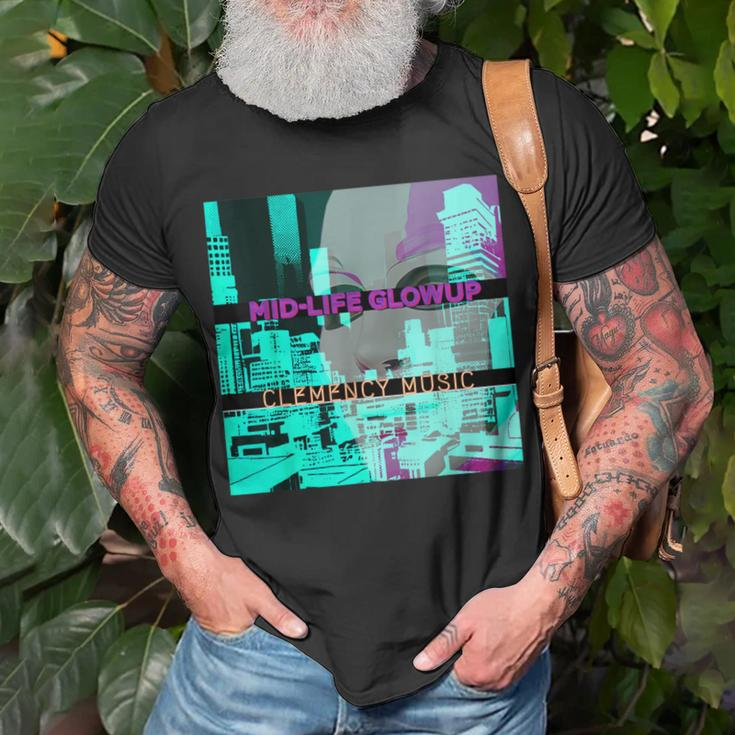 Mid-Life Glowup T-Shirt Gifts for Old Men