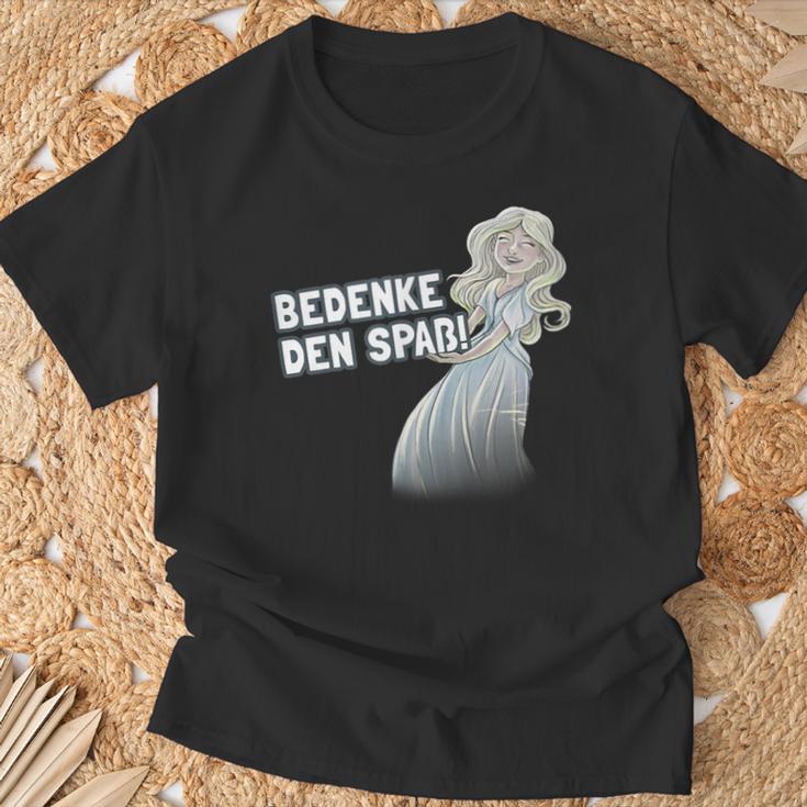 Mimi Bedenke Den Spaß T-Shirt Geschenke für alte Männer