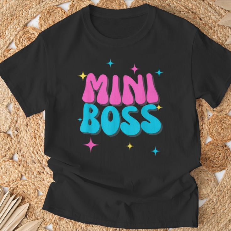 Mini Boss For Girls T-Shirt Gifts for Old Men