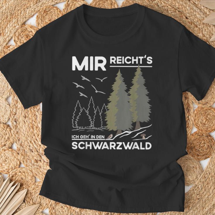 Mir Reicht Das Schwarzwald Travel And Souveniracationer German T-Shirt Geschenke für alte Männer
