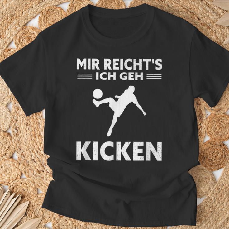 Mir Reichts Ich Geh Kicken Children's Football T-Shirt Geschenke für alte Männer