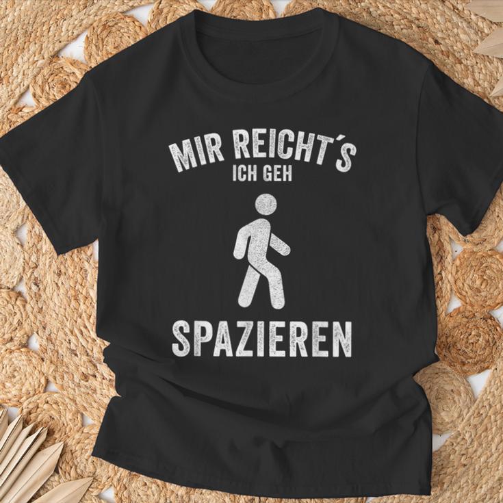 Mir Reichts Ich Geh Spaziergang Spänger T-Shirt Geschenke für alte Männer