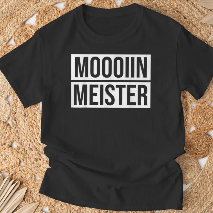 Moin Meister Craftsman Chef T-Shirt Geschenke für alte Männer