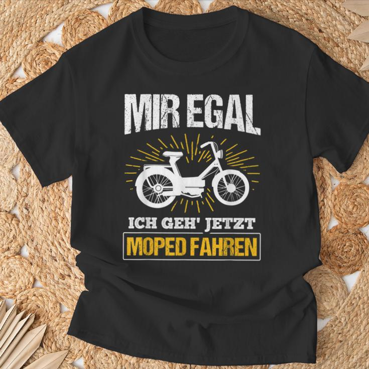 Moped Ich Geh' Jetzt Moped Fahren Ich Geh' Jetzt Moped F S T-Shirt Geschenke für alte Männer