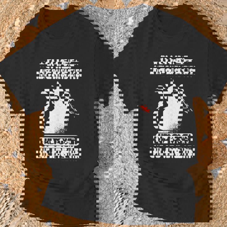 Morgenmuffel Morgen Und Menschen Ich Hasse Morgenschen T-Shirt Geschenke für alte Männer