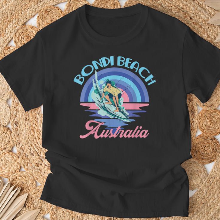 Nächste Welle Auf Australien Bondi Beach Surfen Urlaub Sommer T-Shirt Geschenke für alte Männer