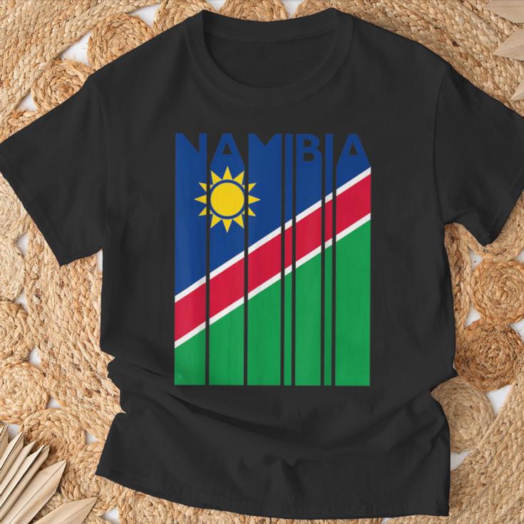 Namibian Flag Namibia Vintage Namibia T-Shirt Geschenke für alte Männer