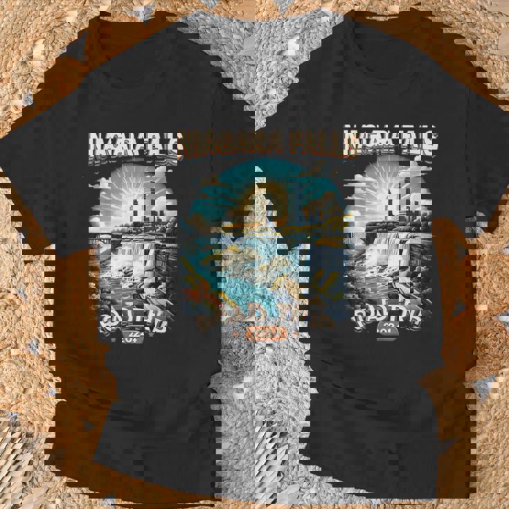 Niagara Falls Road Trip 2024 Family Trip Summer Vacation T-Shirt Gifts for Old Men