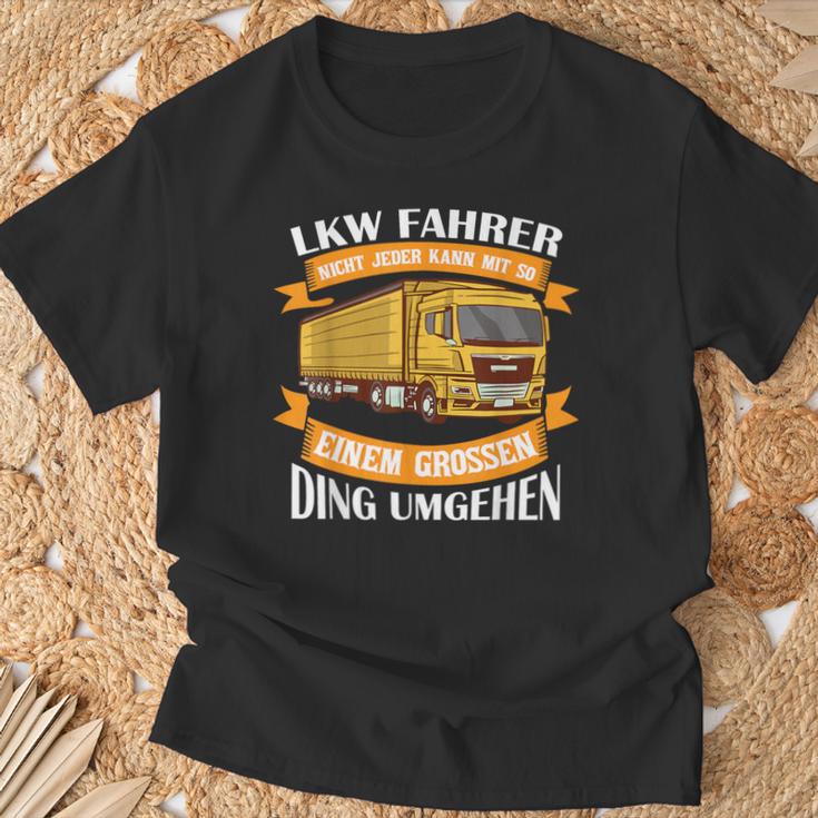 Nicht Jeder Kann Mit So Einem Großen Ding Umgehen Truck T-Shirt Geschenke für alte Männer